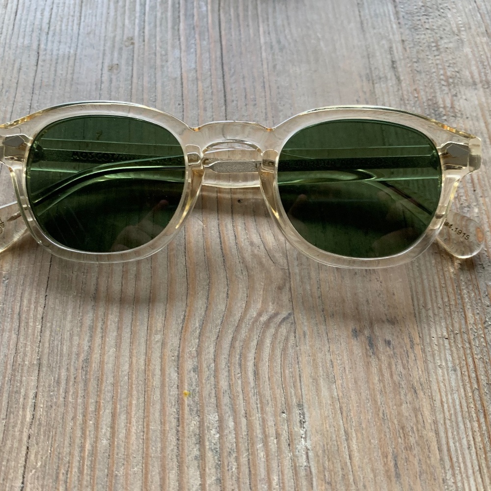 Moscot Lemtosh Flesh Sunglasses